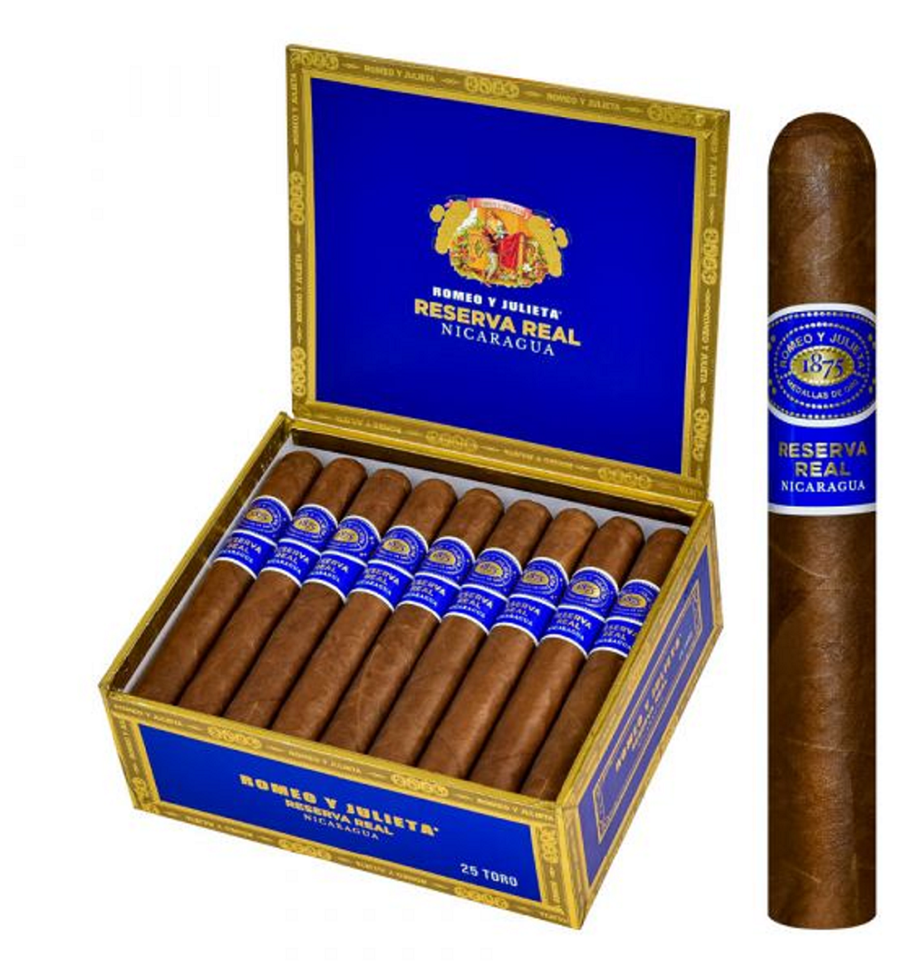 Romeo y Julieta RESERVA REAL NICARAGUA "Boxes and Single"