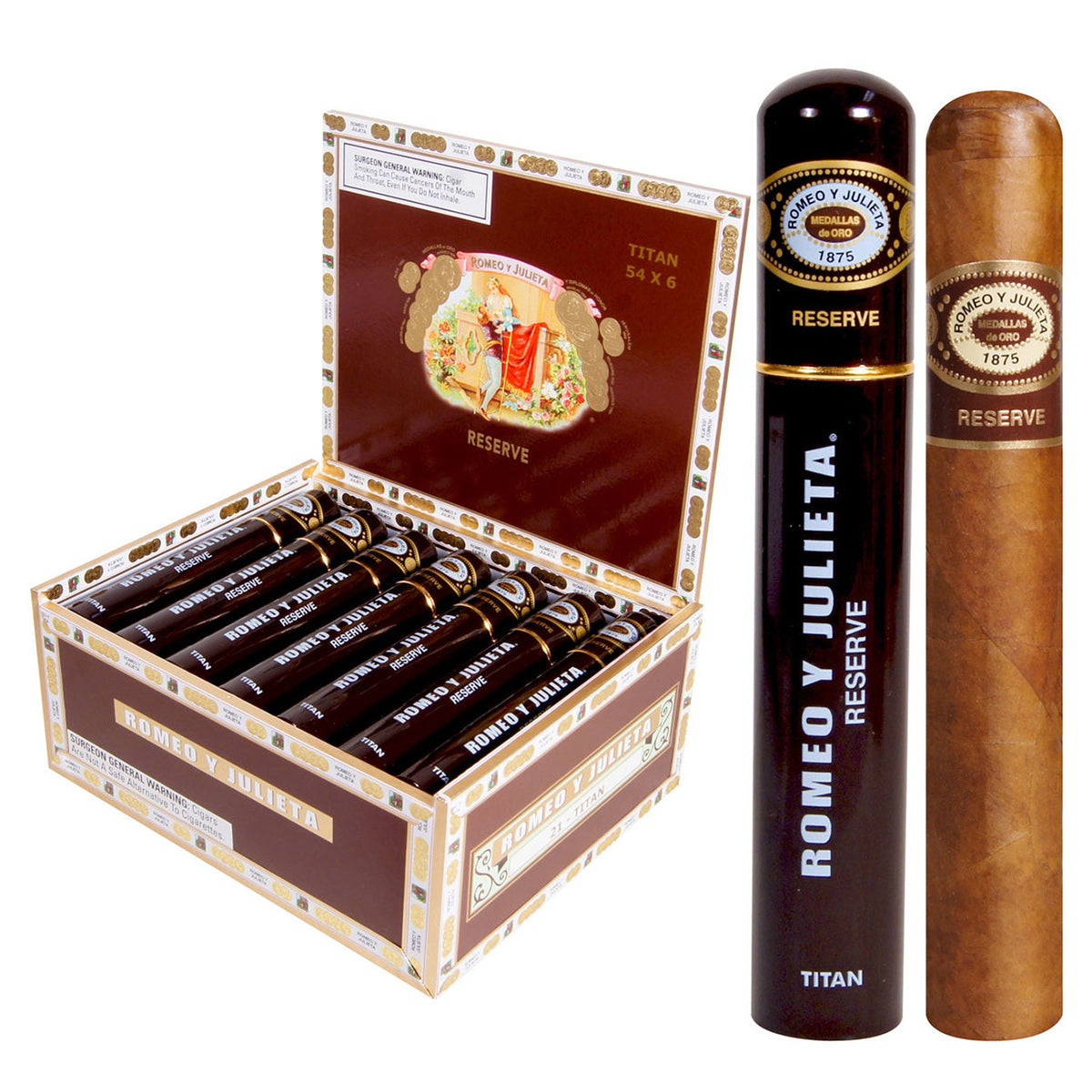 ROMEO Y JULIETA HABANA RESERVE Packs and Boxes Cigars - Cigar boulevard