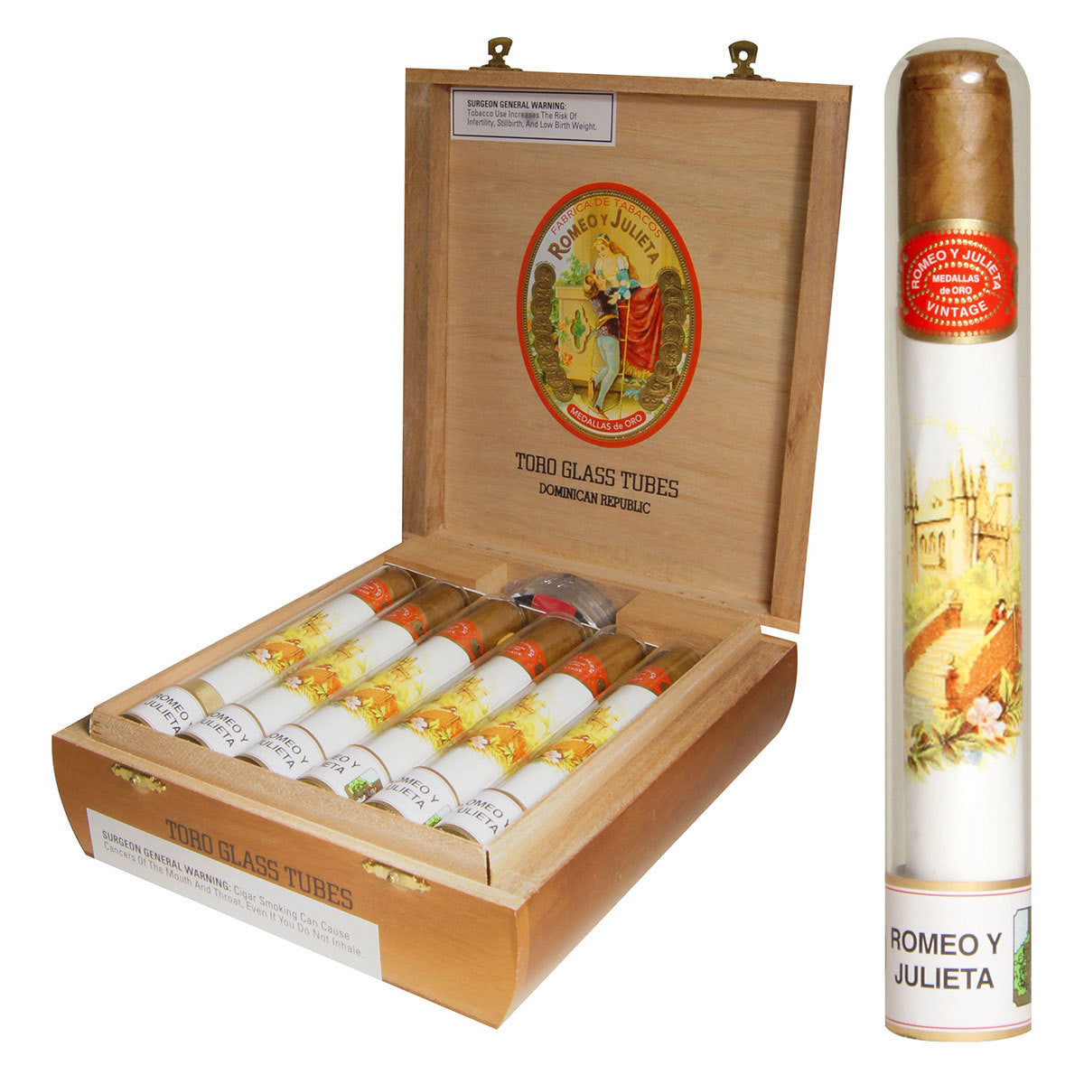 ROMEO Y JULIETA VINTAGE Packs, Box and Singles Cigars - Cigar boulevard