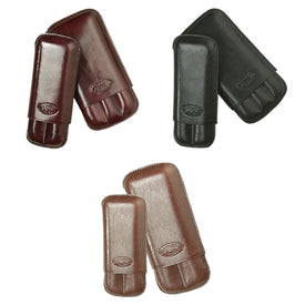 Cigar Case SIENNA Leather with 2 Fingers