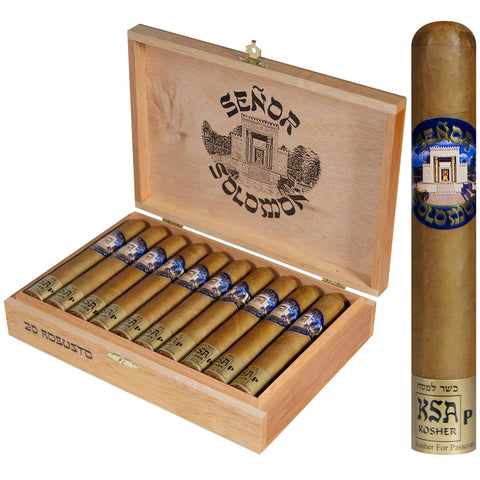 Image of Kosher Cigars Senor Solomon Natural Boxes of 20 - Cigar boulevard