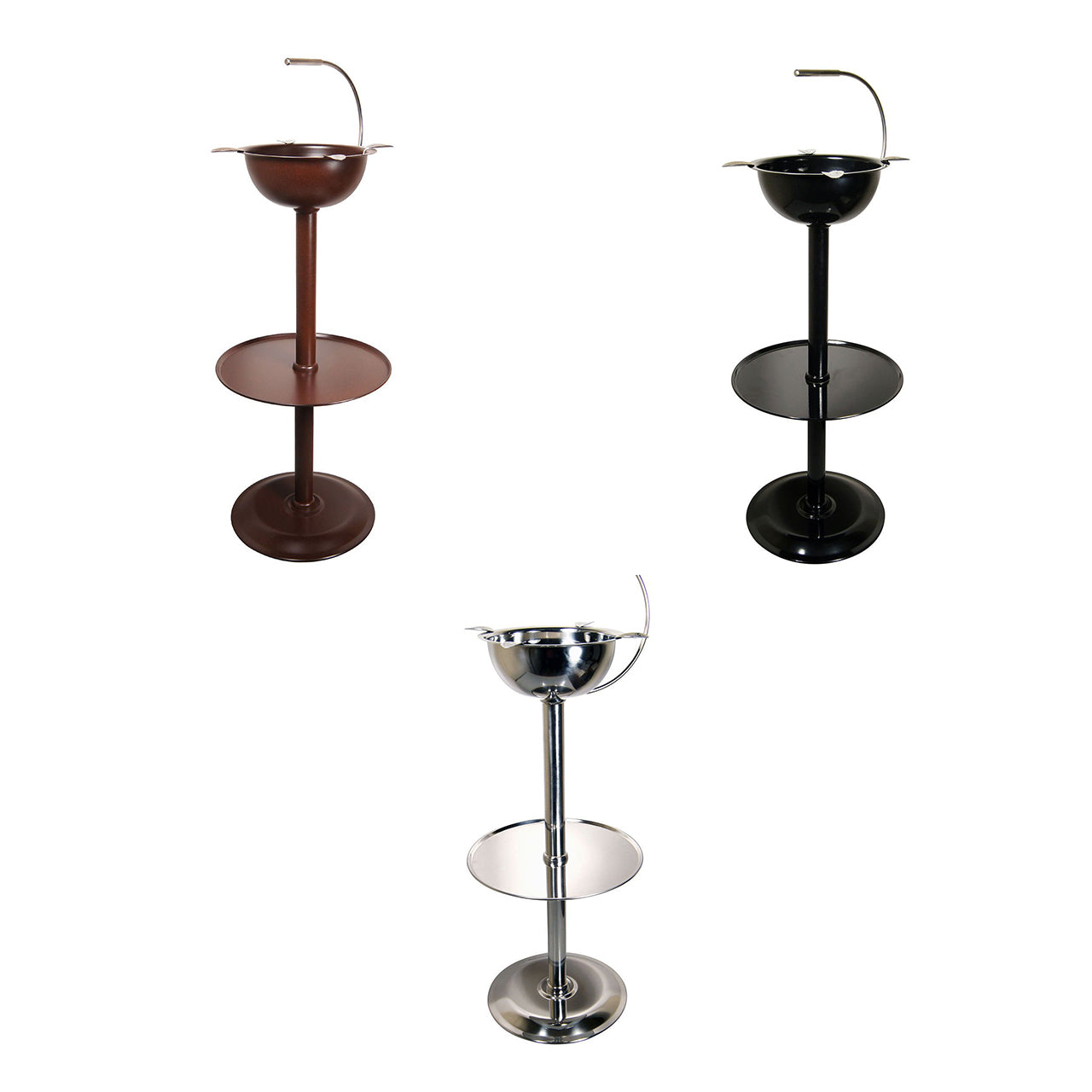 Metal Ashtrays STINKY STANDING Stainless Steel Metal Cigar Ashtray for 4 Cigars