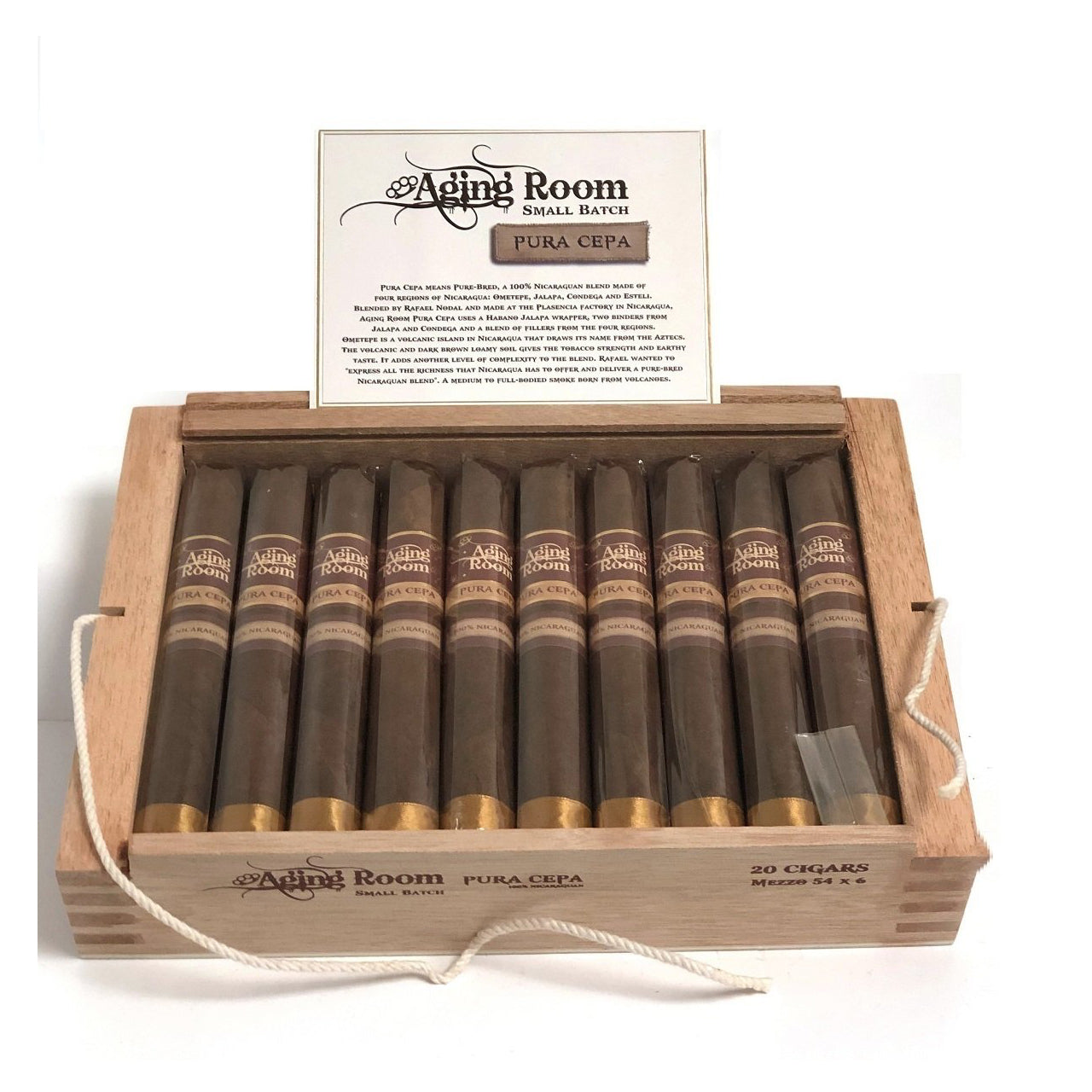 Aging Room PURA CEPA "Boxes and Single"