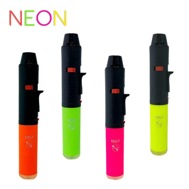 Eagle Torch "TURBO PEN 7" Refillable Neon Jet Flame Cigar Lighter