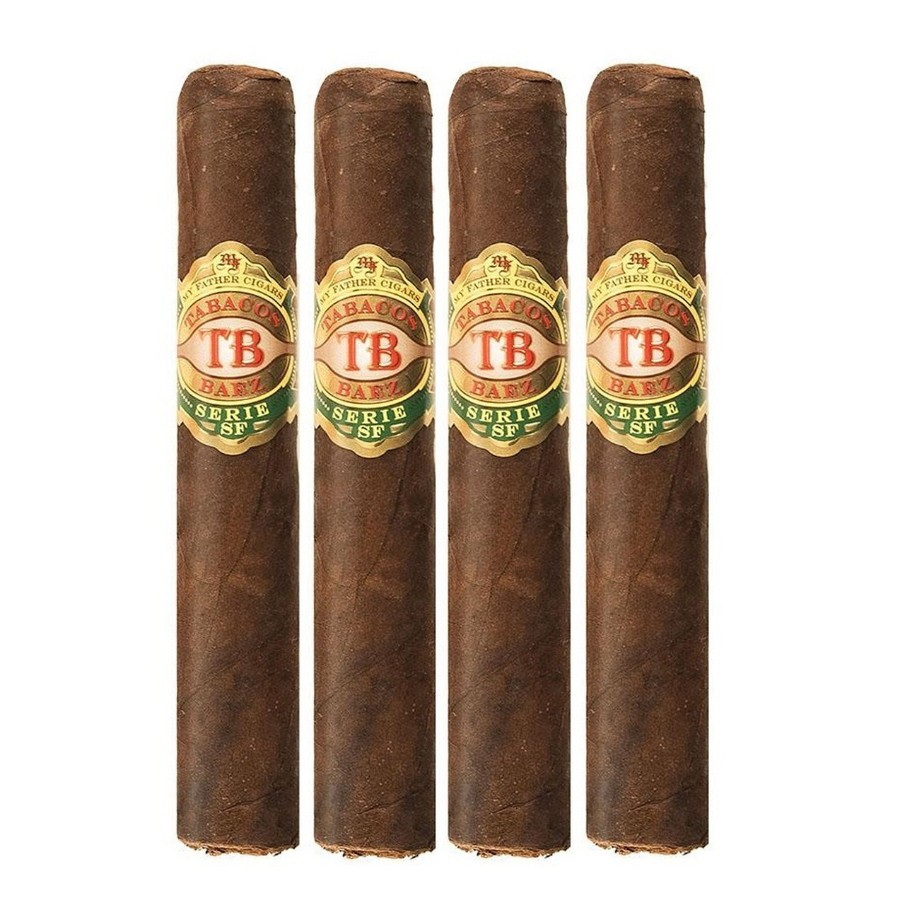 Combo Abuelo (Tabacos Baez Serie SF Robusto Cigar, 25 Cigar Humidor, Ashtray and Torch Lighter)