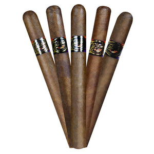 Tatiana Blended Mixed Flavored Cigar Sampler 6¨X 44 Box of 5