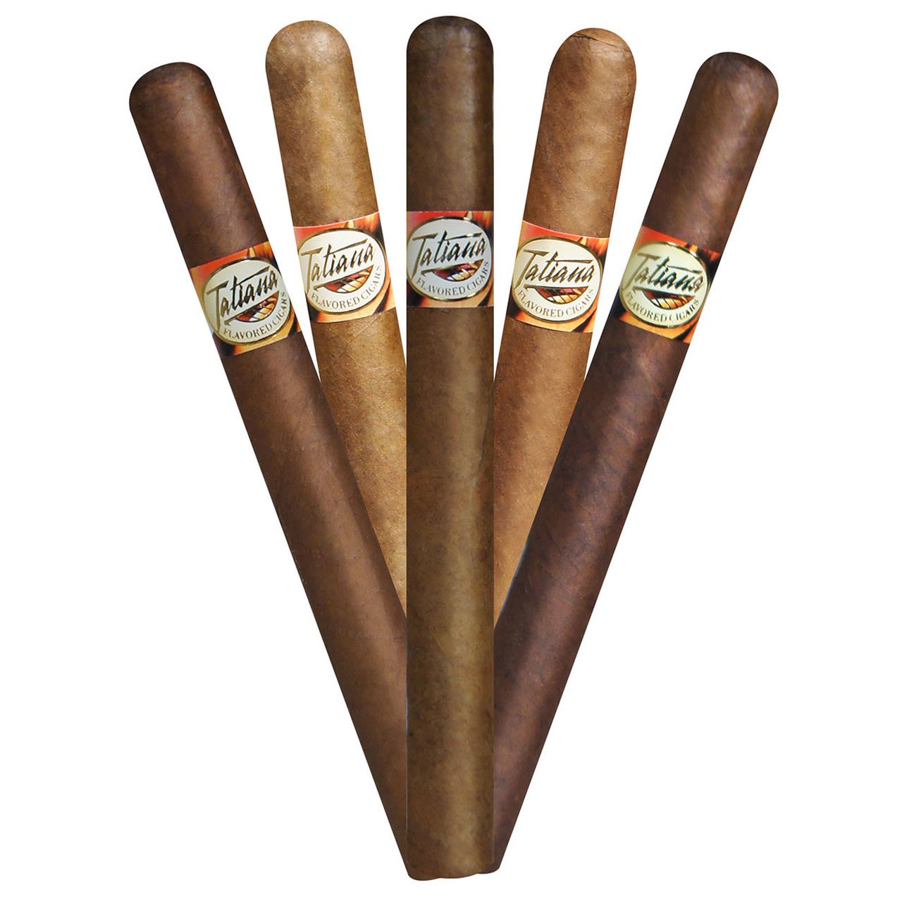 Tatiana Classic Mixed Flavored Cigar Sampler 6 X 44 Box of 5