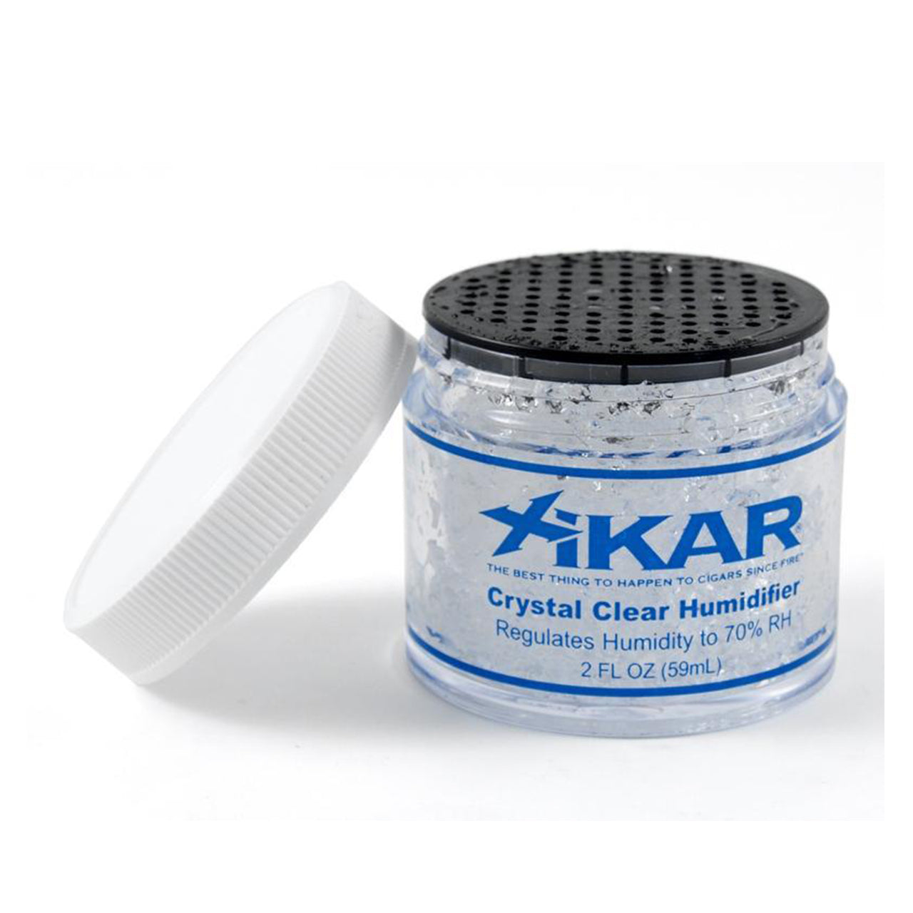 Xikar Crystal Gel Humidification Jar 2oz plus HUMSOL