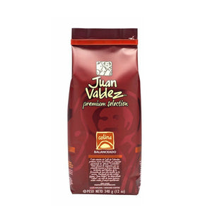 COLOMBIAN JUAN VALDEZ PREMIUN Ground Coffee Pack of 12 Oz