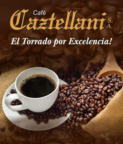 Image of ORGANIC CAZTELLANI COFFEE Ground 3 Packs of 9 Oz