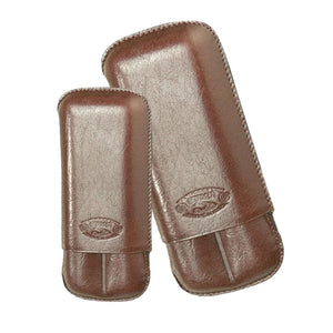Cigar Case SIENNA Leather with 2 Fingers