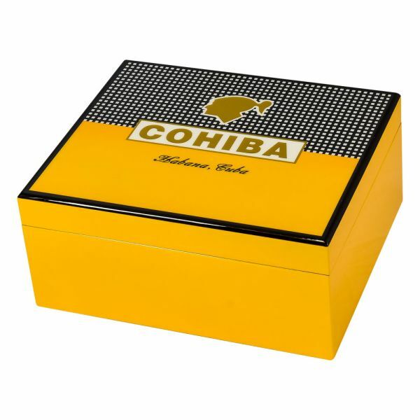 Cigar Humidor Cuban Cohiba + Ashtray + Cutter