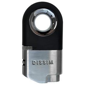 DISSIM INVERTED DUAL Cigar Torch Black, Silver & Gold