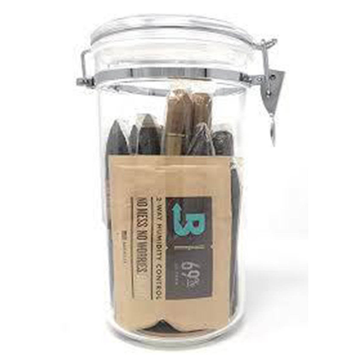 US Army Acrylic Cigar Jar Humidor Humidifier + 20 Army Churchill Cigars