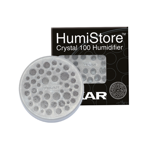 Image of Xikar CRYSTAL Humidifier for 50 Cigar Count plus HUMSOL and Humidifier