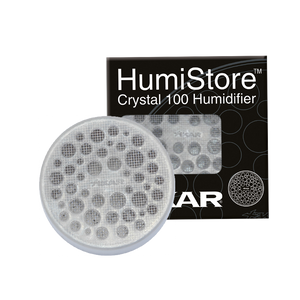 Xikar CRYSTAL Humidifier for 50 Cigar Count plus HUMSOL and Humidifier