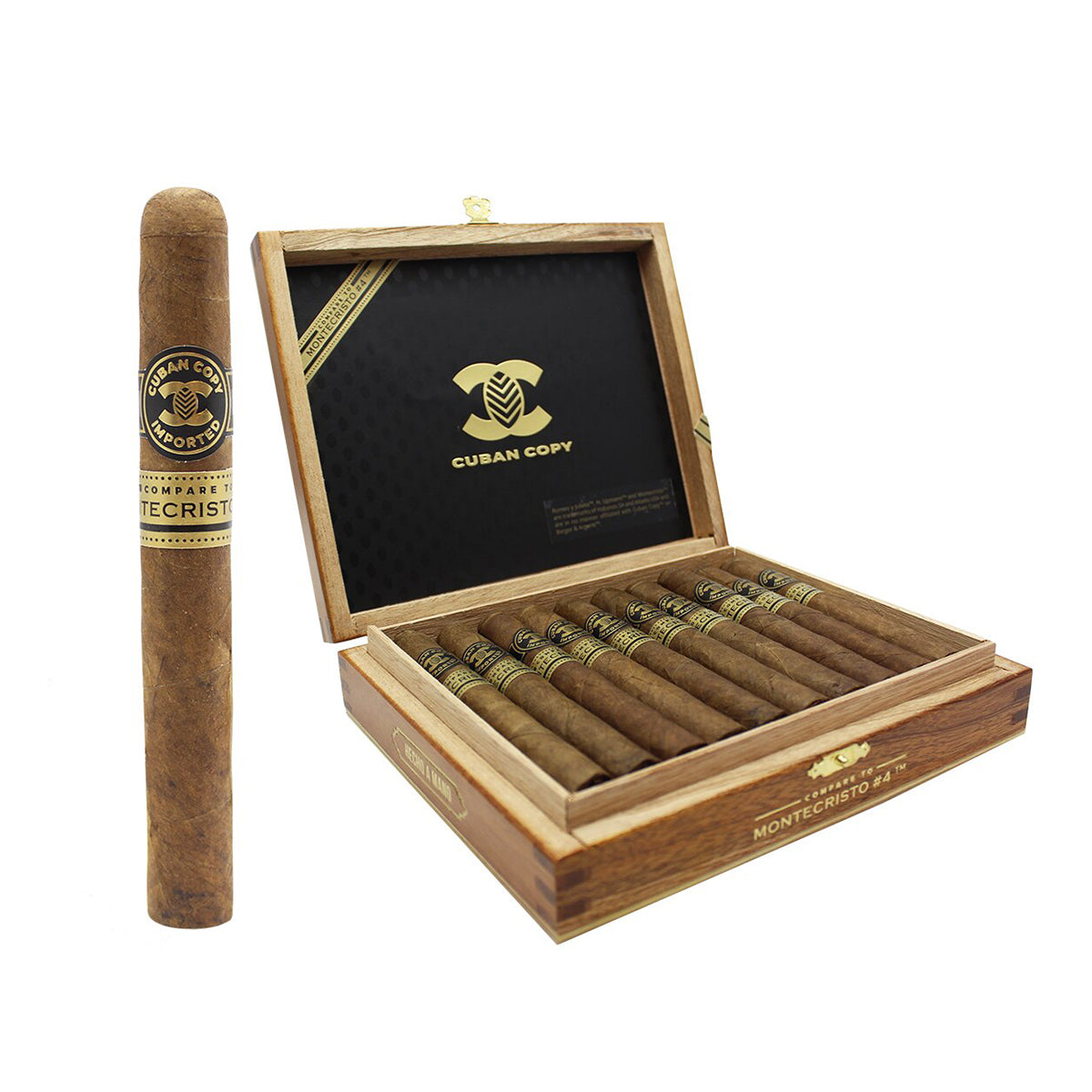 Cuban Copy COMPARE TO MONTECRISTO