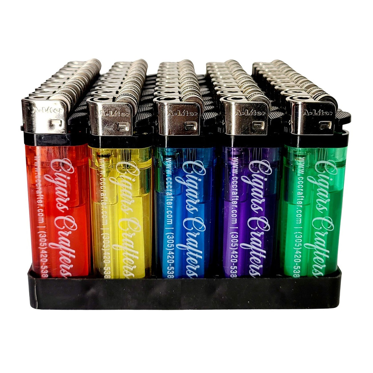 Cigars Crafters Transparent Spin Lighter Torch