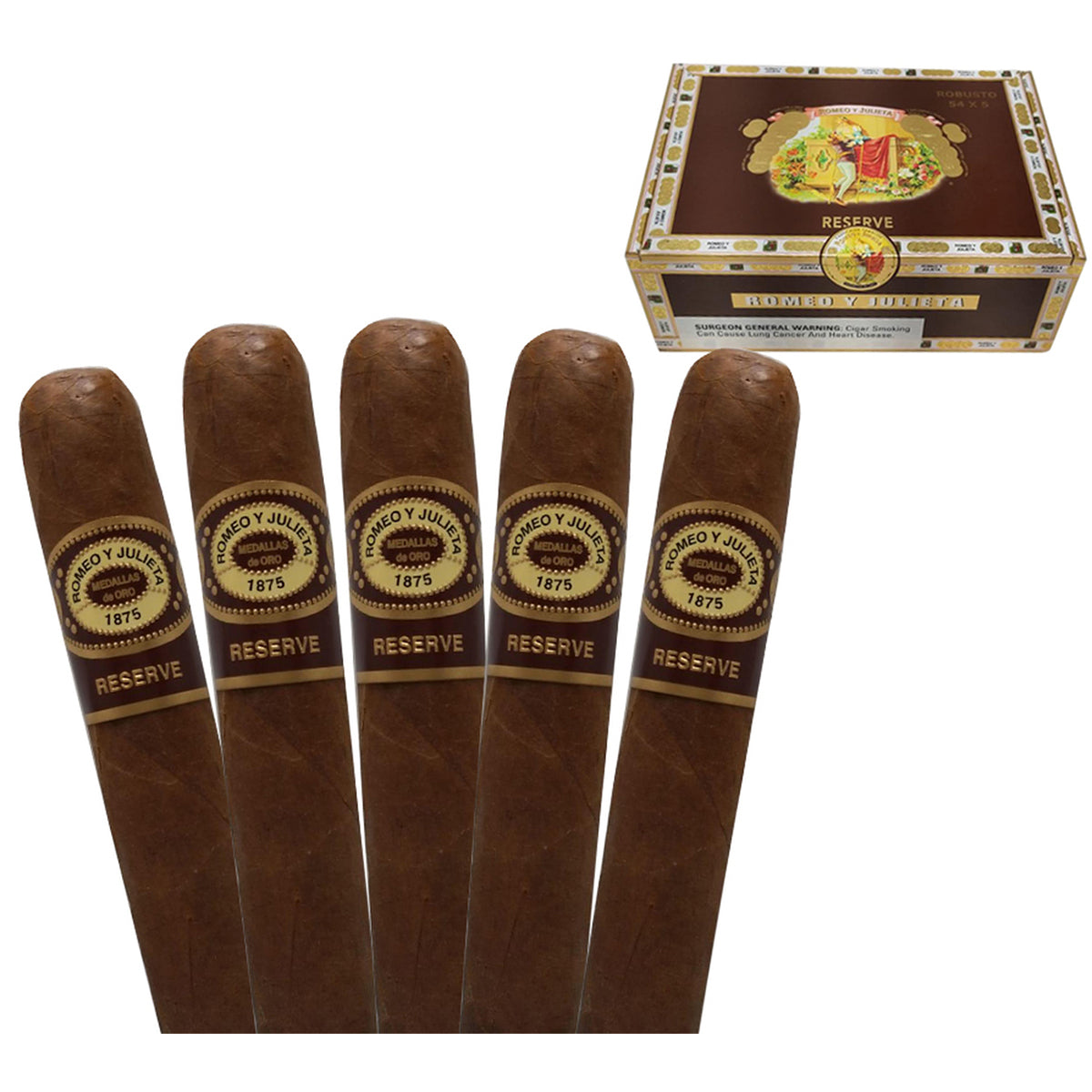 ROMEO Y JULIETA HABANA RESERVE Packs and Boxes Cigars - Cigar boulevard