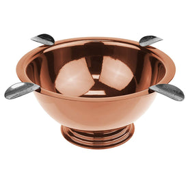 Stinky Stainless Steel Copper Metal Table Cigar Ashtray for 4 Cigars