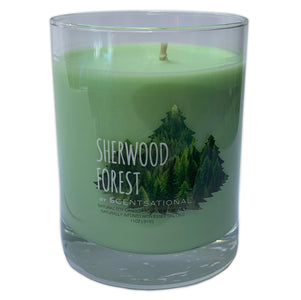 Scented Soy Candles PINE WOOD (11 oz) eliminates smoke, household, pet odors - Cigar boulevard